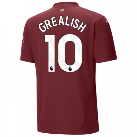 Koszulka Manchester City Grealish 10 Trzeci 2024-25 Koszulki Piłkarskie Krótki Rękaw